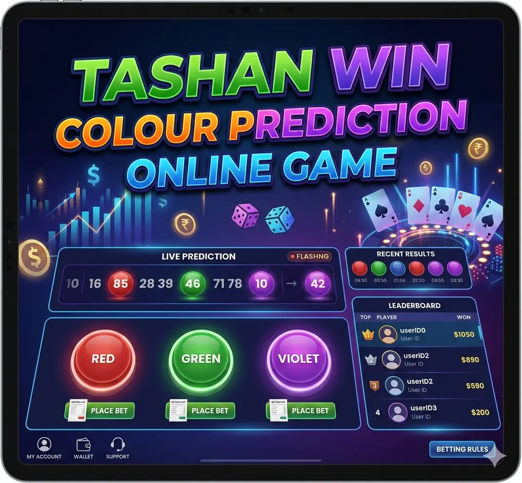 tashan win colour prediction online game