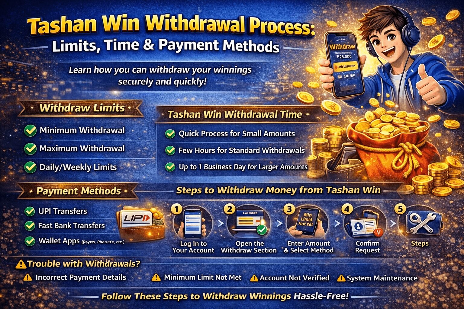 Tashan Win Withdrawal Guide