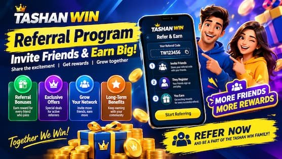 Tashan win referral program